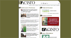 Desktop Screenshot of federacionacanto.org